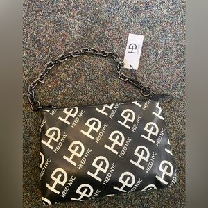 Black designer purse brand new